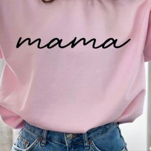 Mama light pink sweatshirt